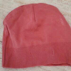 Juste Cle pink pull-on hat sz 86cm  (18-24m)